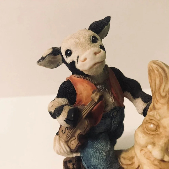 Vintage 1995 Ganz Cowtown Wild Bull  Hickock Figurine 3.5 Inch Tall - Picture 6 of 10